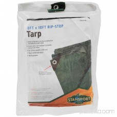Rip Stop Tarp, 8' x 10', Green 550436451